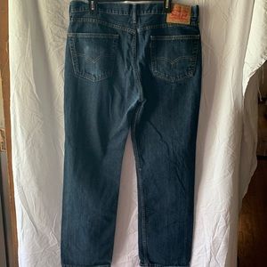Men Levi blue jeans